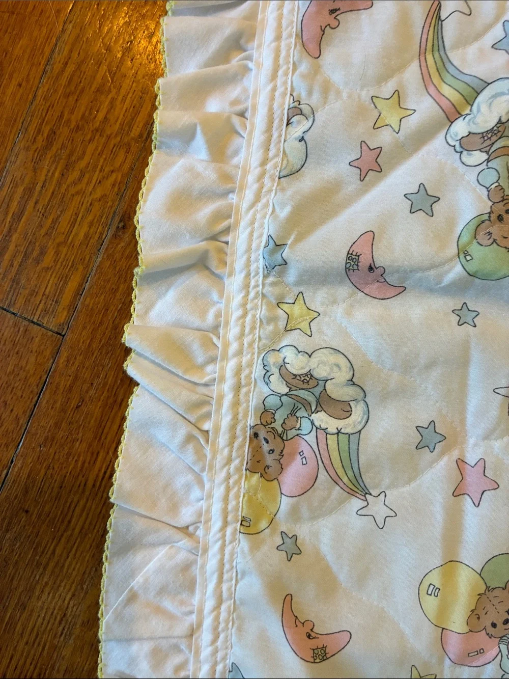 Precious Moment Blanket 46x36 Embroidered Edges